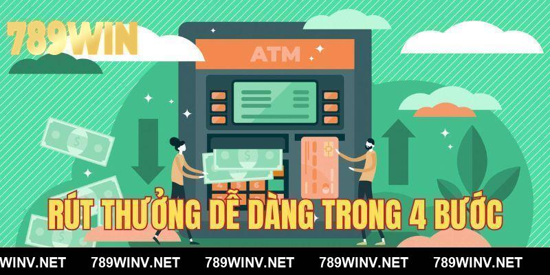 Rút thưởng 789WIN dễ dàng trong 4 bước